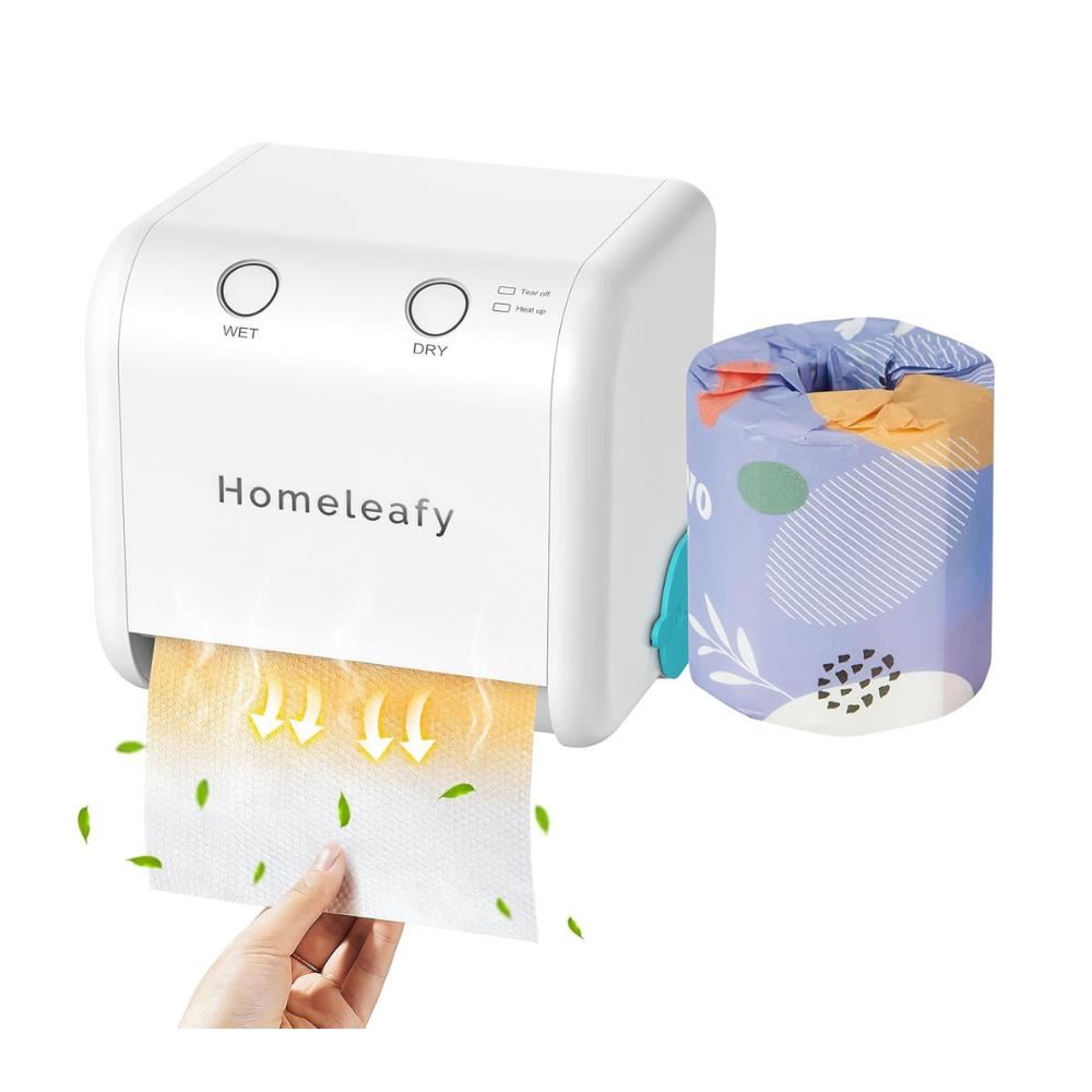 Dispensador de Toallitas Húmedas y Secas